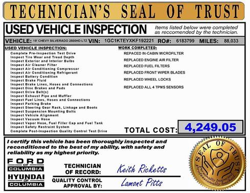 2019 Chevrolet Silverado 2500 LTZ