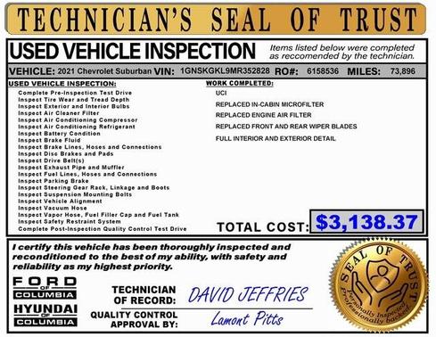 2021 Chevrolet Suburban High Country