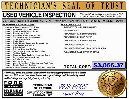2024 Ford Explorer XLT