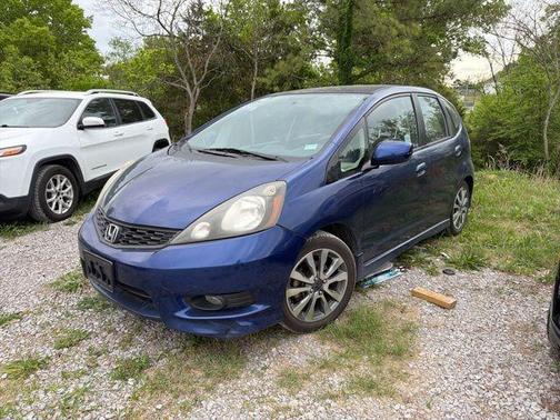 Blue 2013 Honda Fit Sport