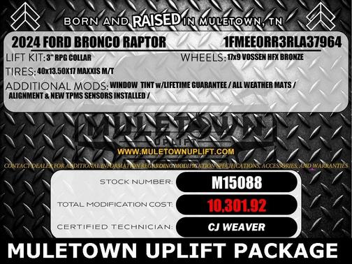 2024 Ford Bronco Raptor