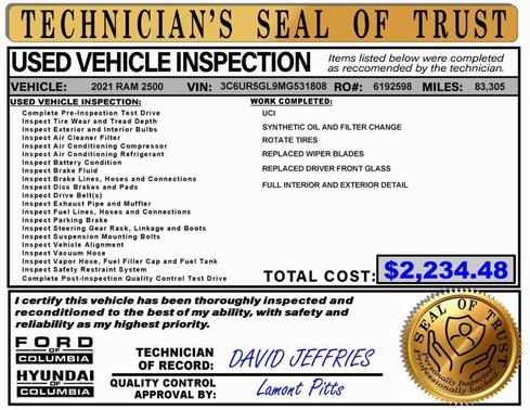 2021 RAM 2500 Longhorn