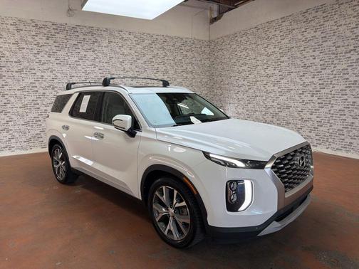 Hyper White 2020 Hyundai PALISADE SEL