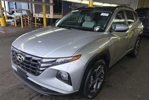 Shimmering Silver 2024 Hyundai TUCSON Hybrid SEL Convenience
