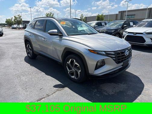 Shimmering Silver 2024 Hyundai TUCSON Hybrid SEL Convenience