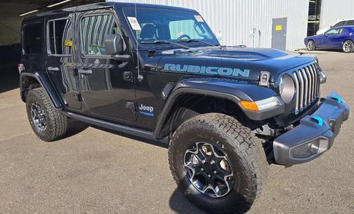 Black Clearcoat 2021 Jeep Wrangler Unlimited 4xe Rubicon