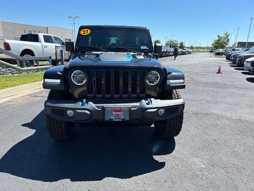 Black Clearcoat 2021 Jeep Wrangler Unlimited 4xe Rubicon