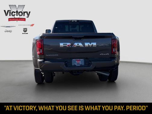 Granite Crystal Metallic Clearcoat 2026 RAM 3500 Laramie Crew Cab 4x4 8' Box