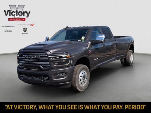 Granite Crystal Metallic Clearcoat 2026 RAM 3500 Laramie Crew Cab 4x4 8' Box