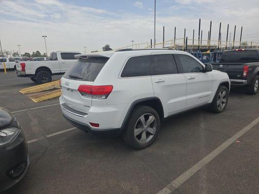 Bright White Clearcoat 2015 Jeep Grand Cherokee Limited