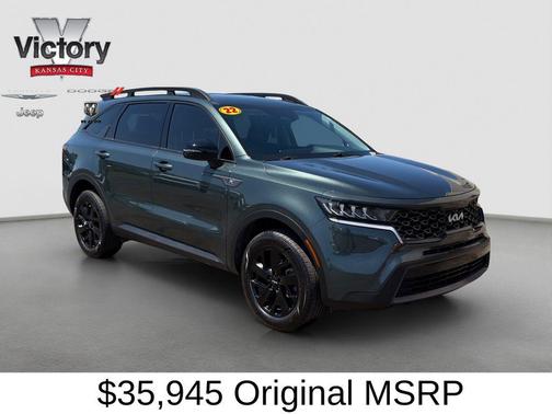Aruba Green 2022 Kia Sorento S