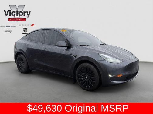 Stealth Grey 2024 Tesla Model Y Long Range Dual Motor All-Wheel Drive