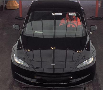 Solid Black 2024 Tesla Model 3 Long Range