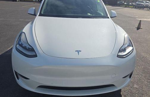 Pearl White Multi-Coat 2021 Tesla Model Y Long Range Dual Motor All-Wheel Drive