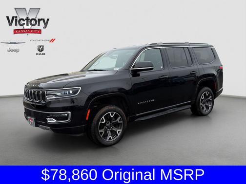 Diamond Black Crystal Pearlcoat 2023 Jeep Wagoneer Series III 4x4