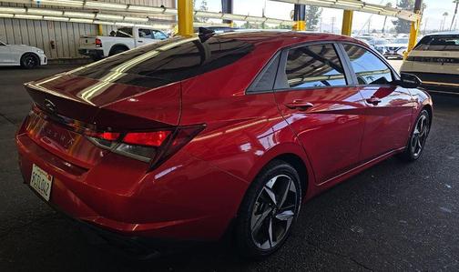 Calypso Red 2023 Hyundai ELANTRA SEL