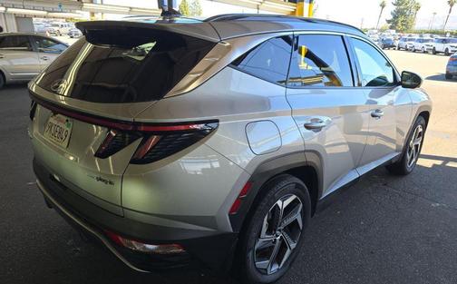 Shimmering Silver 2024 Hyundai TUCSON Plug-In Hybrid Limited