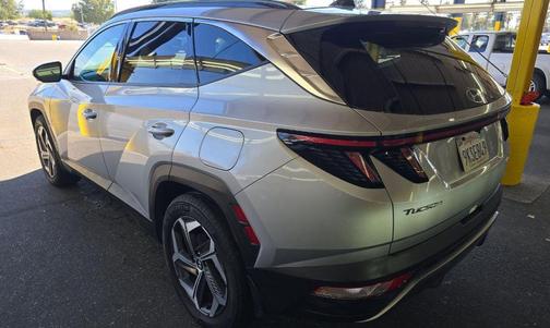 Shimmering Silver 2024 Hyundai TUCSON Plug-In Hybrid Limited