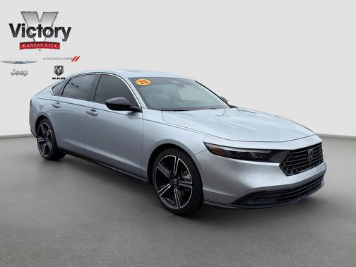 Silver 2025 Honda Accord Hybrid Sport