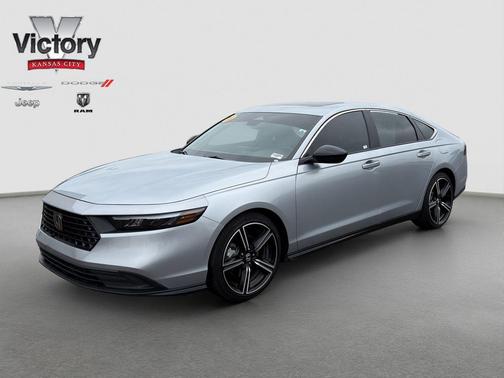 Silver 2025 Honda Accord Hybrid Sport