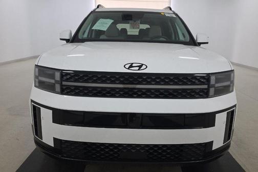 Serenity White 2025 Hyundai SANTA FE HEV Calligraphy