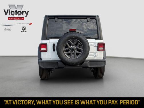 Bright White Clearcoat 2026 Jeep Wrangler Sport S