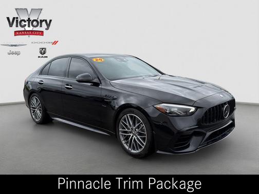 Black 2024 Mercedes-Benz AMG C 63 S E Performance