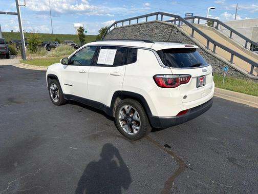 White Clearcoat 2020 Jeep Compass Limited