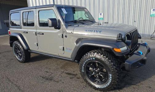 Sting-Gray Clearcoat 2023 Jeep Wrangler 4xe Willys