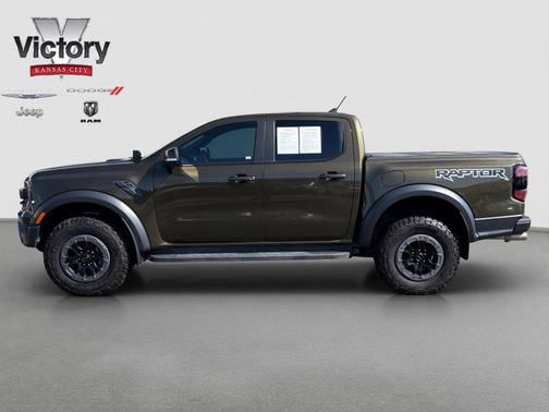 Shelter Green Metallic 2025 Ford Ranger Raptor