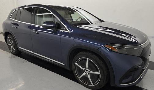 Twilight Blue Metallic 2023 Mercedes-Benz EQS 580 4MATIC