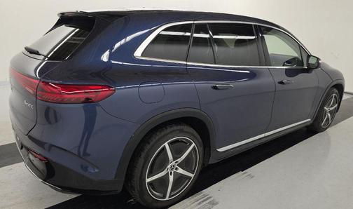 Twilight Blue Metallic 2023 Mercedes-Benz EQS 580 4MATIC