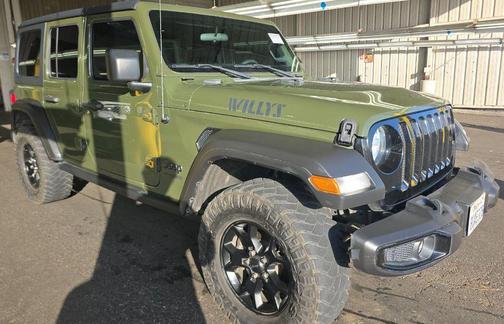 Sarge Green Clearcoat 2021 Jeep Wrangler Unlimited Sport