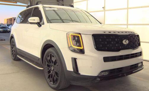 Glacial White Pearl 2021 Kia Telluride SX