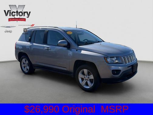 Billet Silver Metallic Clearcoat 2016 Jeep Compass Latitude