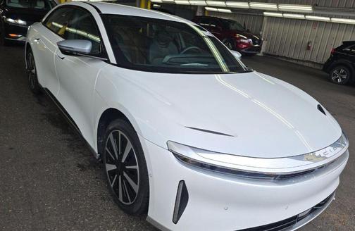 White 2025 Lucid Air Grand Touring