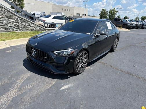 Black 2024 Mercedes-Benz AMG C 43 4MATIC