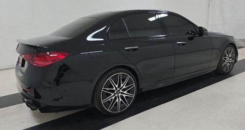 Black 2024 Mercedes-Benz AMG C 43 4MATIC