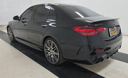 Black 2024 Mercedes-Benz AMG C 43 4MATIC