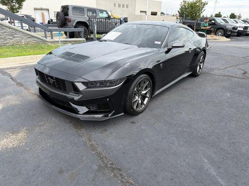 Shadow Black 2025 Ford Mustang Dark Horse Fastback