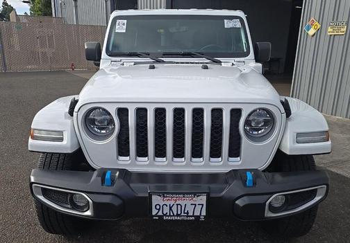 Bright White Clearcoat 2022 Jeep Wrangler Unlimited 4xe Sahara