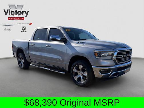 Billet Silver Metallic Clearcoat 2023 RAM 1500 Laramie