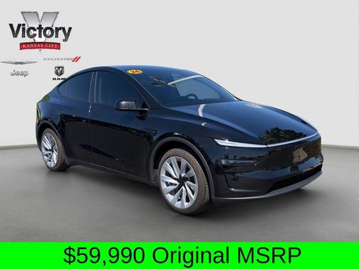 Black 2026 Tesla Model Y Long Range Launch Series