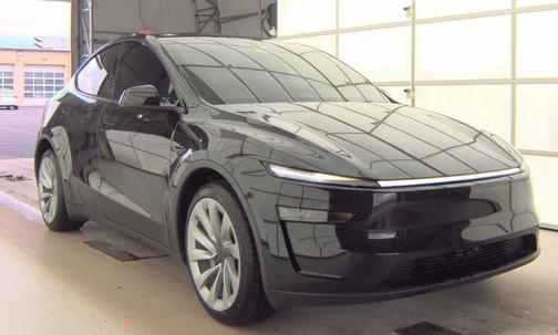 Black 2026 Tesla Model Y Long Range Launch Series