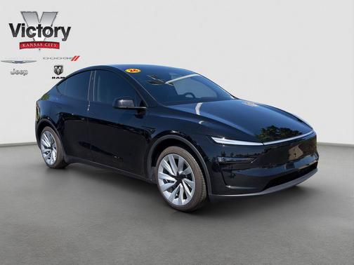 Black 2026 Tesla Model Y Long Range Launch Series