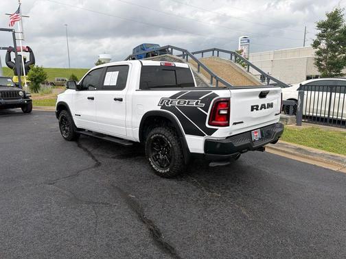 Bright White Clearcoat 2025 RAM 1500 Rebel