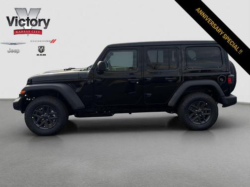 Black Clearcoat 2026 Jeep Wrangler Sport S