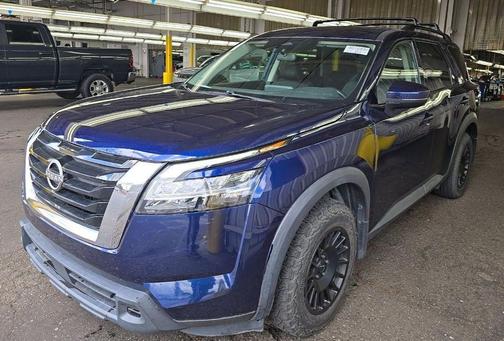 Deep Ocean Blue Pearl 2022 Nissan Pathfinder SV
