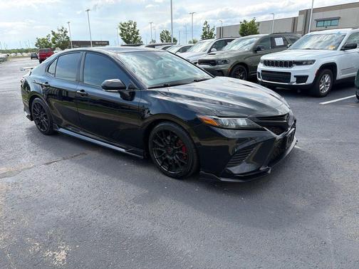Midnight Black Metallic 2023 Toyota Camry TRD