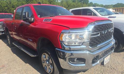 Flame Red Clearcoat 2024 RAM 2500 Big Horn Crew Cab 4x4 6'4' Box